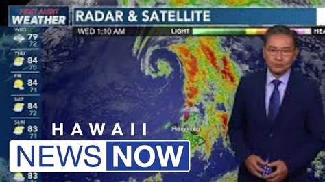 By Drew Davis. . Hawaii news now weather